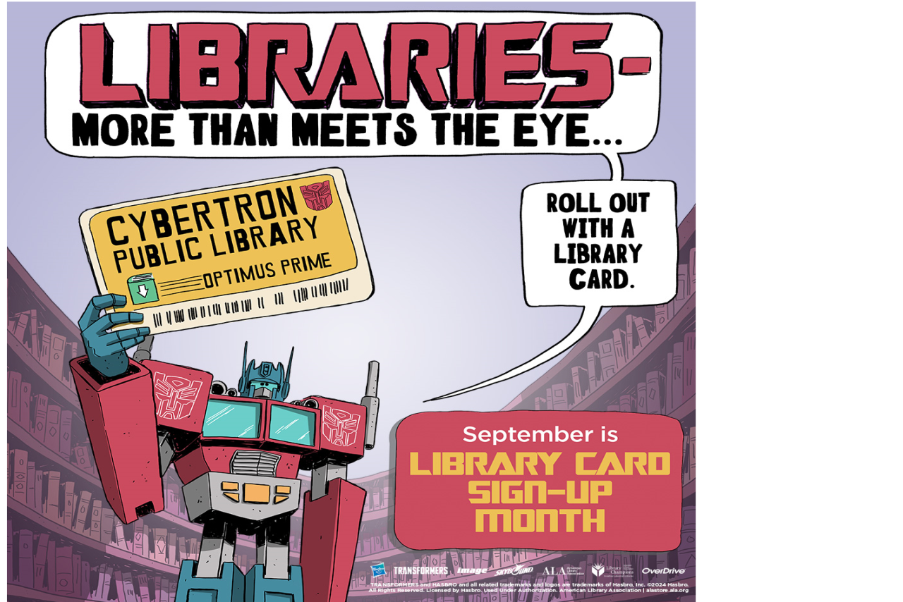 Library Card Sign Up Month