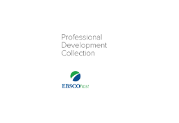 EBSCOhost Professional Development Collection