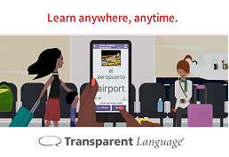 Learn anywhere, anytime - Transparent Language